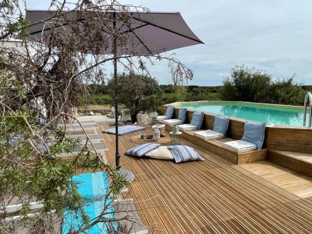 Le Domaine Du Cade-Gites D'Exception 4Etoiles "La Villa Du Cade" Cazevieille Εξωτερικό φωτογραφία
